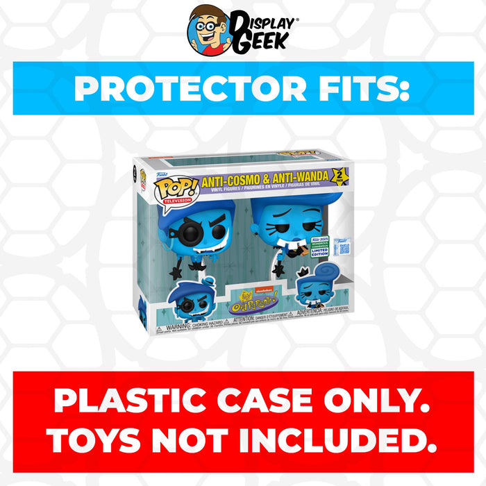 Pop Protector for 2 Pack Jorgen Von Strangle & Tooth Fairy SDCC Funko Pop - for just $13.99! 