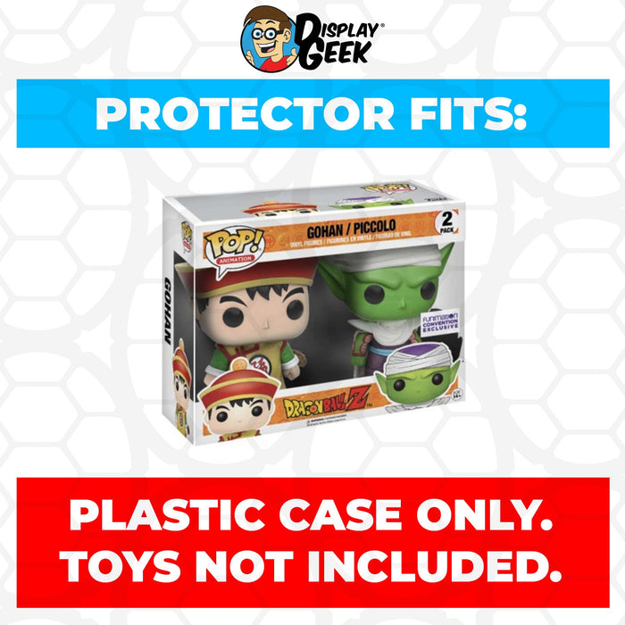 Pop Protector for 2 Pack Gohan & Piccolo Funko Pop - Just $13.99! Shop now at Retro Gaming of Denver