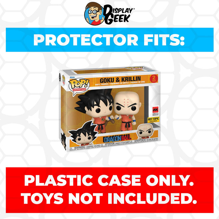 Pop Protector for 2 Pack Goku & Krillin Anime Expo Funko Pop - Just $13.99! Shop now at Retro Gaming of Denver