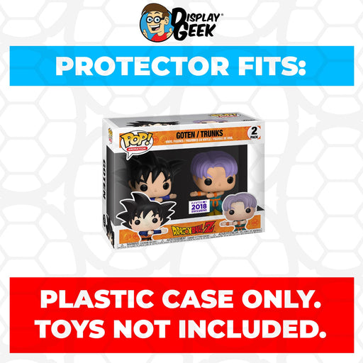 Pop Protector for 2 Pack Goten & Trunks Funko Pop - Just $13.99! Shop now at Retro Gaming of Denver