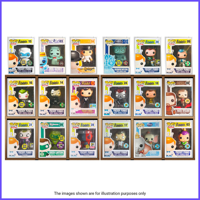 GRAIL KUBBIE BROWN (3x2) - In Box Display Case for Funko Pops in Acrylic Pop Shield Armor (Cardboard) - for just $22.50! 