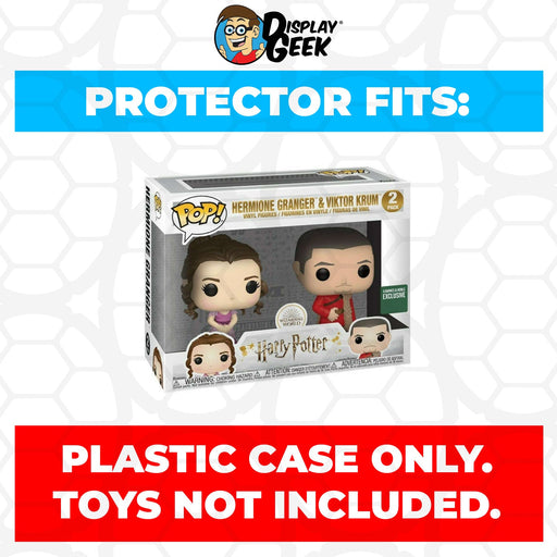 Pop Protector for 2 Pack Hermione Granger & Viktor Krum Funko Pop - Just $13.99! Shop now at Retro Gaming of Denver