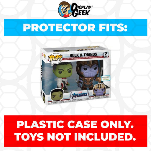 Pop Protector for 2 Pack Hulk & Thanos Funko Pop - Just $13.99! Shop now at Retro Gaming of Denver