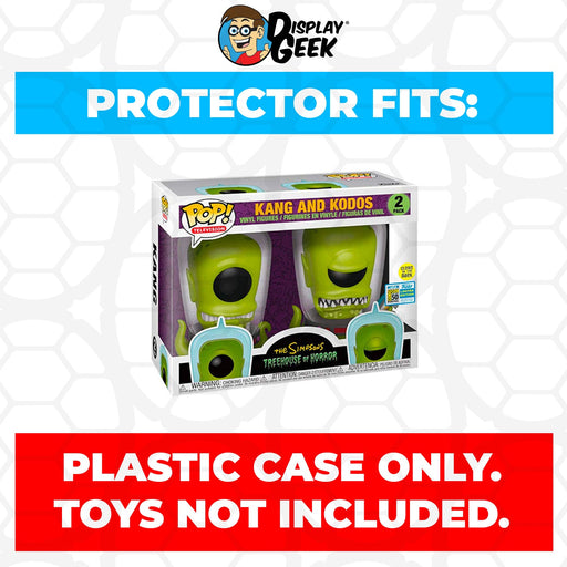 Pop Protector for 2 Pack Kang & Kodos Glow SDCC Funko Pop - Just $13.99! Shop now at Retro Gaming of Denver