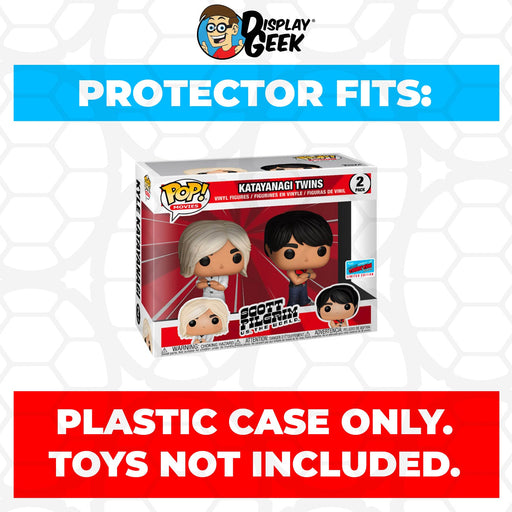 Pop Protector for 2 Pack Katayanagi Twins NYCC Funko Pop - Just $13.99! Shop now at Retro Gaming of Denver