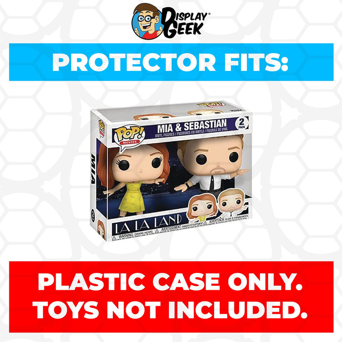 Pop Protector for 2 Pack La La Land Mia & Sebastian Funko Pop - Just $13.99! Shop now at Retro Gaming of Denver