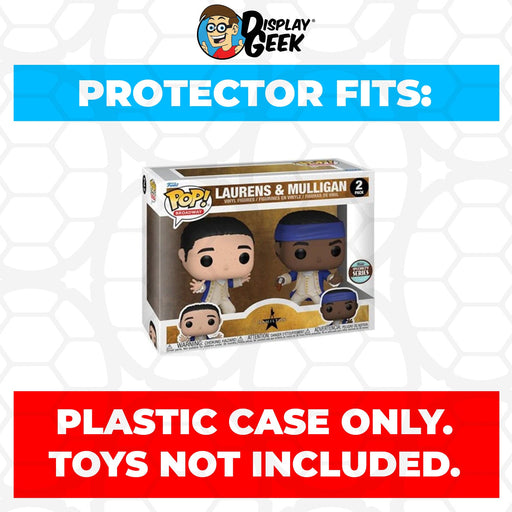 Pop Protector for 2 Pack Hamilton Laurens & Mulligan Funko Pop - Just $13.99! Shop now at Retro Gaming of Denver