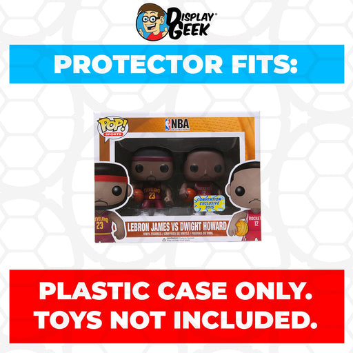 Pop Protector for 2 Pack LeBron James vs Dwight Howard Funko Pop - Just $13.99! Shop now at Retro Gaming of Denver