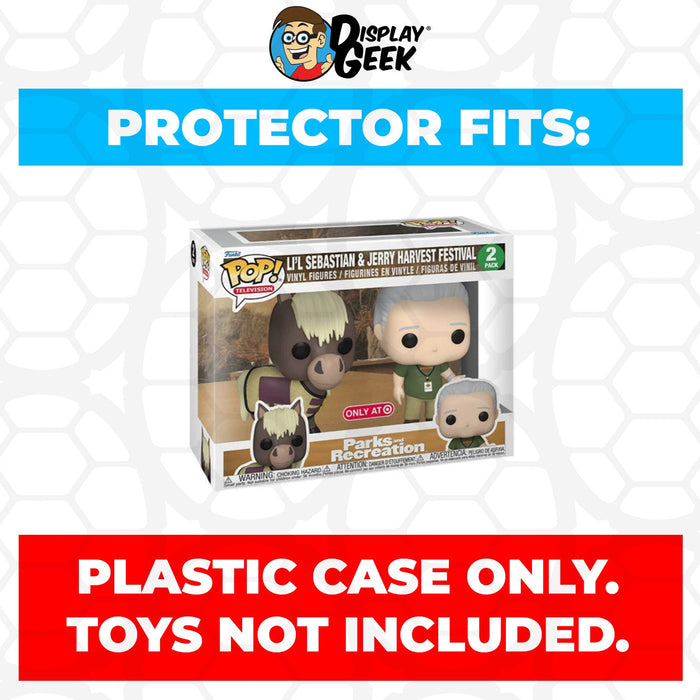 Pop Protector for 2 Pack Li'l Sebastian and Jerry Harvest Festival Funko Pop - Just $13.99! Shop now at Retro Gaming of Denver