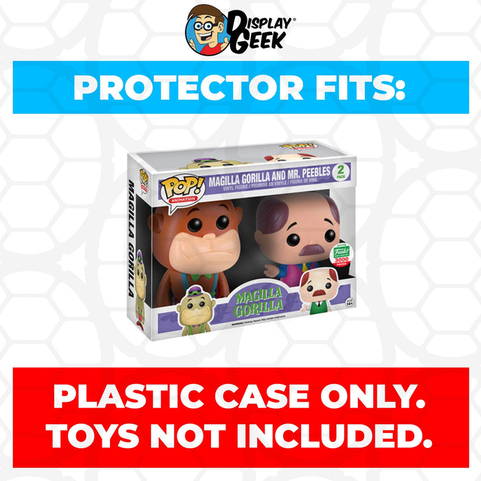 Pop Protector for 2 Pack Magilla Gorilla & Mr. Peebles Funko Pop - Just $13.99! Shop now at Retro Gaming of Denver