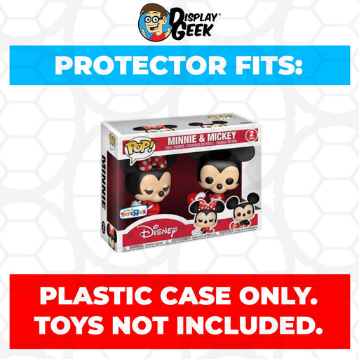 Pop Protector for 2 Pack Minnie & Mickey Valentine Funko Pop - Just $13.99! Shop now at Retro Gaming of Denver