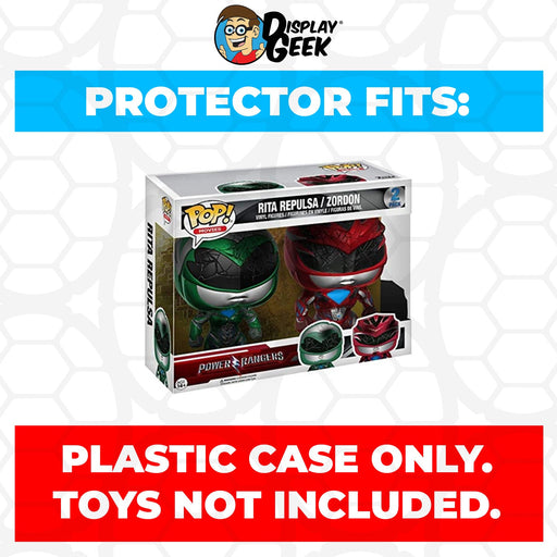 Pop Protector for 2 Pack Rita Repulsa & Zordon Funko Pop - Just $13.99! Shop now at Retro Gaming of Denver