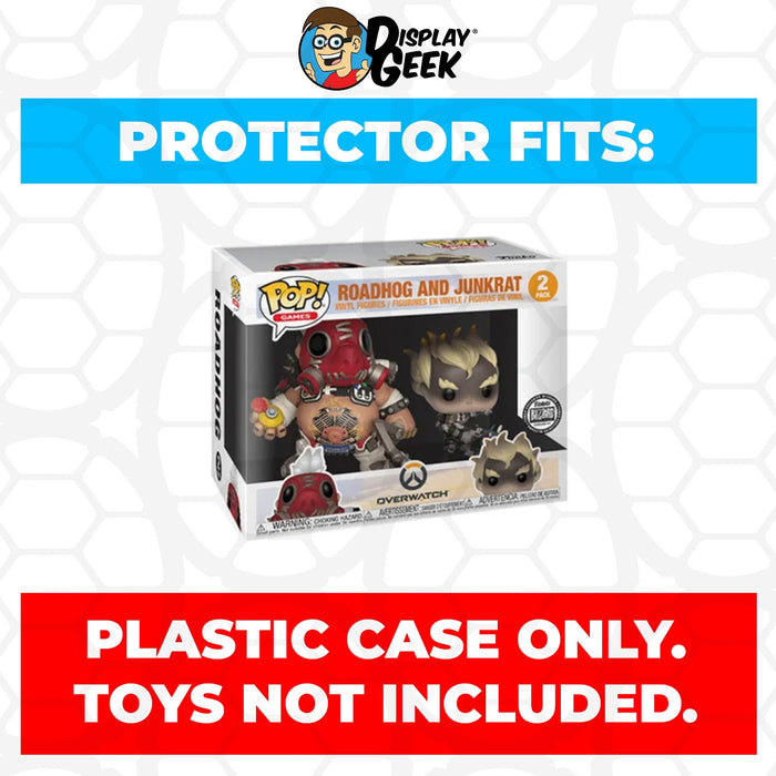 Pop Protector for 2 Pack Reinhardt & Brigitte Funko Pop - Just $13.99! Shop now at Retro Gaming of Denver