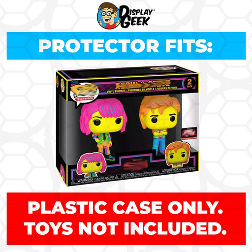 Pop Protector for 2 Pack Stranger Things Robin & Steve Blacklight Funko Pop - for just $13.99! 