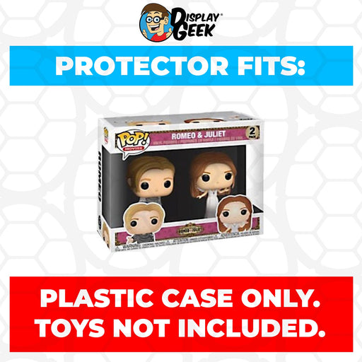 Pop Protector for 2 Pack Romeo & Juliet Funko Pop - Just $13.99! Shop now at Retro Gaming of Denver