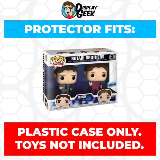 Pop Protector for 2 Pack SNL Butabi Brothers NYCC Funko Pop - Just $13.99! Shop now at Retro Gaming of Denver