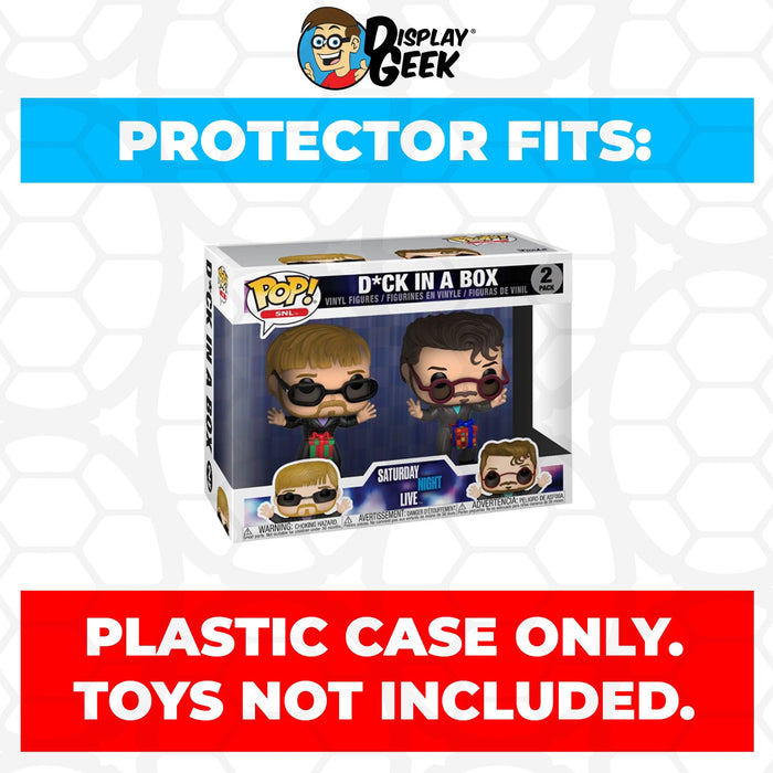 Pop Protector for 2 Pack SNL Dick in a Box Funko Pop - Just $13.99! Shop now at Retro Gaming of Denver