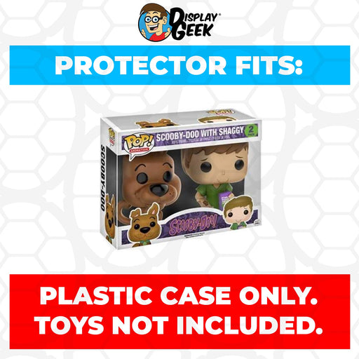 Pop Protector for 2 Pack Scooby-Doo with Shaggy Funko Pop - Just $13.99! Shop now at Retro Gaming of Denver