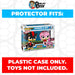 Pop Protector for 2 Pack Knuckles & Rouge Funko Pop - for just $13.99! 