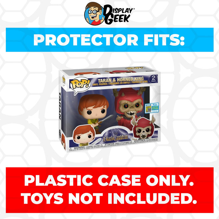 Pop Protector for 2 Pack Taran & Horned King SDCC Funko Pop - Just $13.99! Shop now at Retro Gaming of Denver