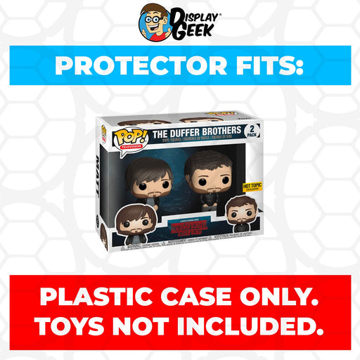 Pop Protector for 2 Pack The Duffer Brothers Funko Pop - Just $13.99! Shop now at Retro Gaming of Denver