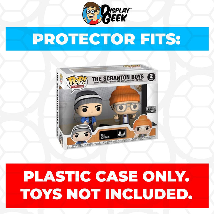 Pop Protector for 2 Pack The Scranton Boys Funko Pop - Just $13.99! Shop now at Retro Gaming of Denver