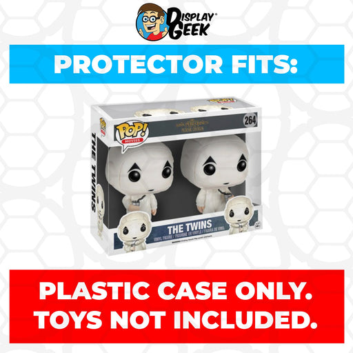 Pop Protector for 2 Pack The Twins #264 Funko Pop - Just $13.99! Shop now at Retro Gaming of Denver