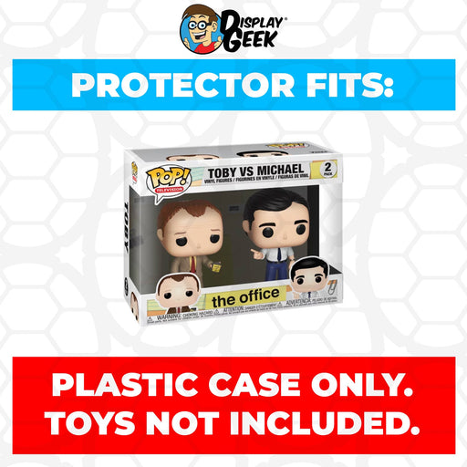 Pop Protector for 2 Pack Toby vs Michael Funko Pop - Just $13.99! Shop now at Retro Gaming of Denver