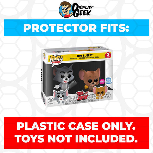 Pop Protector for 2 Pack Tom & Jerry Flocked Funko Pop - Just $13.99! Shop now at Retro Gaming of Denver