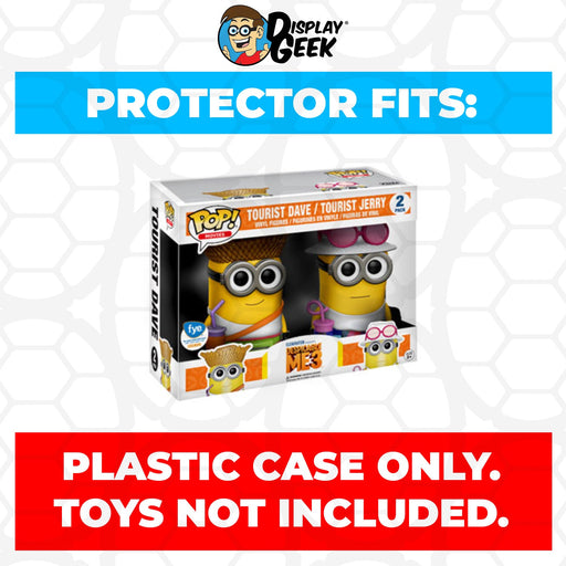 Pop Protector for 2 Pack Tourist Dave & Tourist Jerry Funko Pop - Just $13.99! Shop now at Retro Gaming of Denver