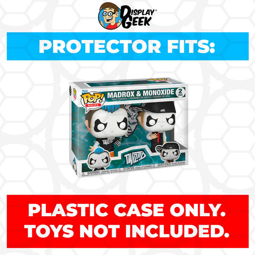 Pop Protector for 2 Pack Twiztid Madrox & Monoxide Funko Pop - Just $13.99! Shop now at Retro Gaming of Denver