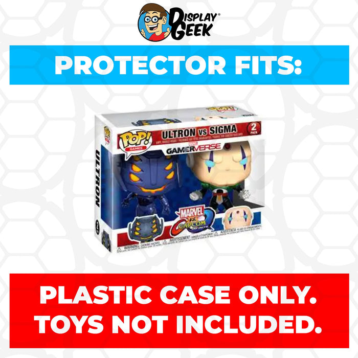 Pop Protector for 2 Pack Ultron vs Sigma Funko Pop - Just $13.99! Shop now at Retro Gaming of Denver