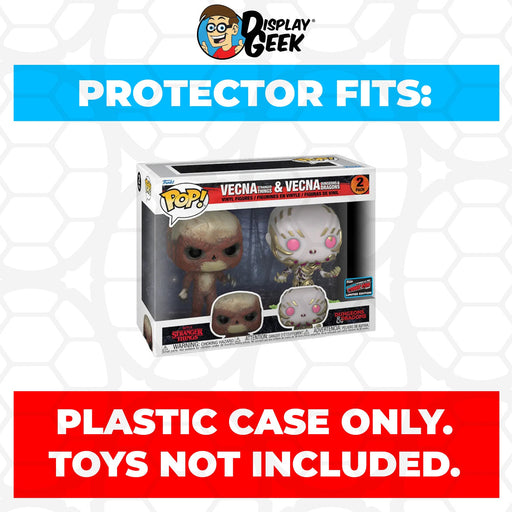 Pop Protector for 2 Pack Vecna Stranger Things & Vecna D&D Funko Pop - for just $13.99! 