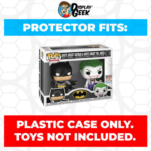 Pop Protector for 2 Pack White Knight Batman & The Joker Funko Pop - Just $13.99! Shop now at Retro Gaming of Denver