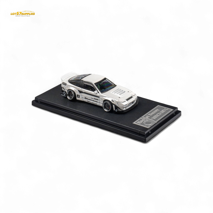 MicroTurbo Custom 180SX - Pandem Rocket Bunny White 1:64 - for just $46.99! 