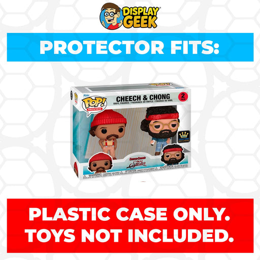 Pop Protector for 2 Pack Cheech & Chong Up in Smoke Funko Pop - for just $13.99! 