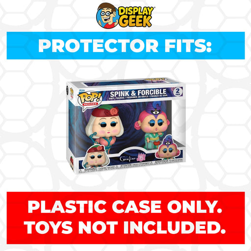 Pop Protector for 2 Pack Coraline - Spink & Forcible Funko Pop - for just $13.99! 
