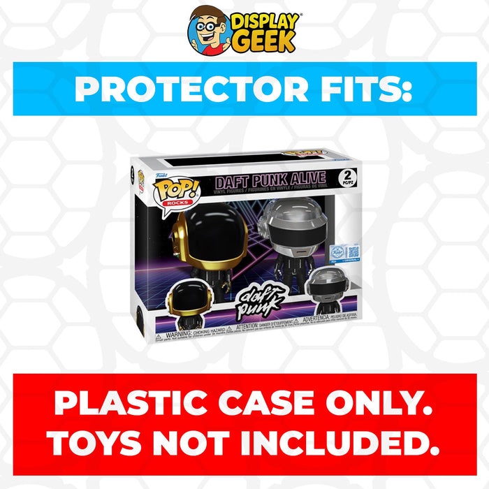 Pop Protector for Funko Pop 2 Pack Daft Punk Discovery Era Box - for just $13.99! 