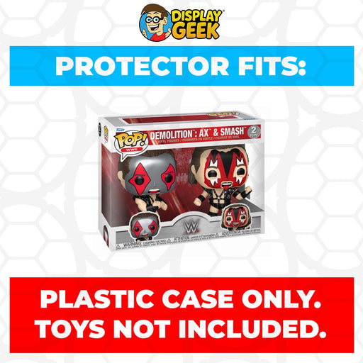 Pop Protector for Funko Pop 2-Pack Demolition Ax & Smash Box - for just $13.99! 