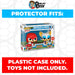 Pop Protector for 2 Pack Knuckles & Rouge Funko Pop - for just $13.99! 