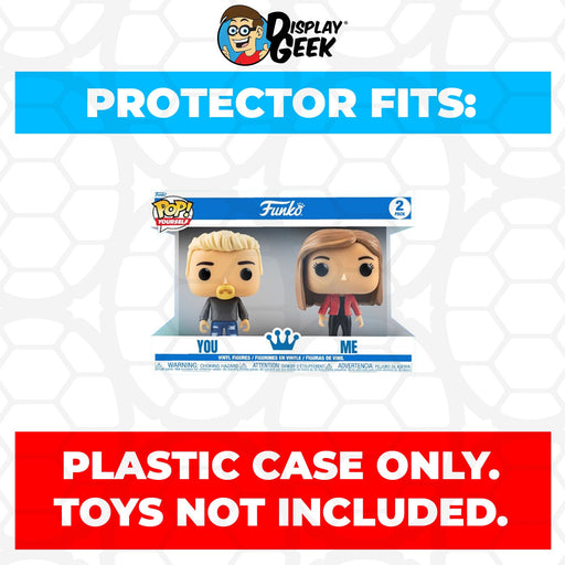 Pop Protector for 2 Pack Pop Yourself Custom Funko Shop Box - Just $13.99! Shop now at Retro Gaming of Denver