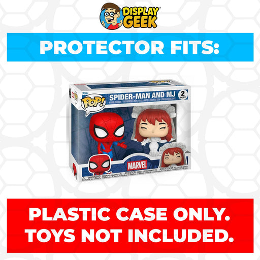 Pop Protector for Funko Pop 2 Pack Spider-Man and MJ - for just $13.99! 