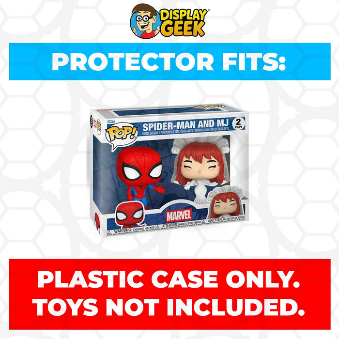 Pop Protector for Funko Pop 2 Pack Spider-Man and MJ - for just $13.99! 