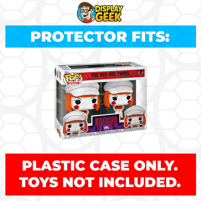 Pop Protector for Funko Pop 2-Pack The Dee Dee Twins Box - for just $13.99! 
