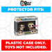 Pop Protector for 2 Pack The Sandlot Squints & Wendy Peffercorn Funko Pop Box - for just $13.99! 