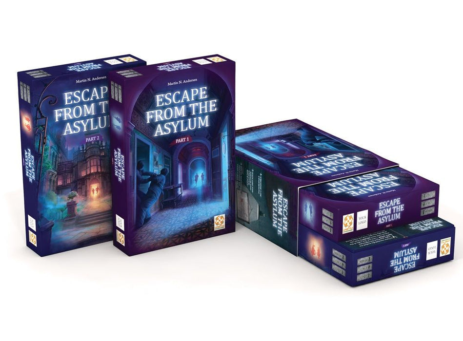 STANDARD EDITION Escape from the Asylum 1-6 Player Cooperative Game (Imperial Publishing) - for just $50! 