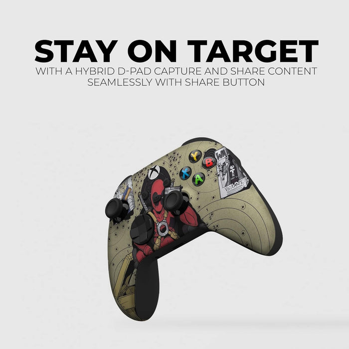 Z Deadpool Headshot Custom Wireless Xbox Controller – Compatible with Xbox One & Series X/S - for just $134.99! 