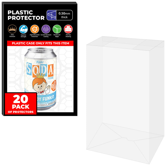 20 Pack of Funko Soda Pop Protectors 12 oz. - Just $26.99! Shop now at Retro Gaming of Denver