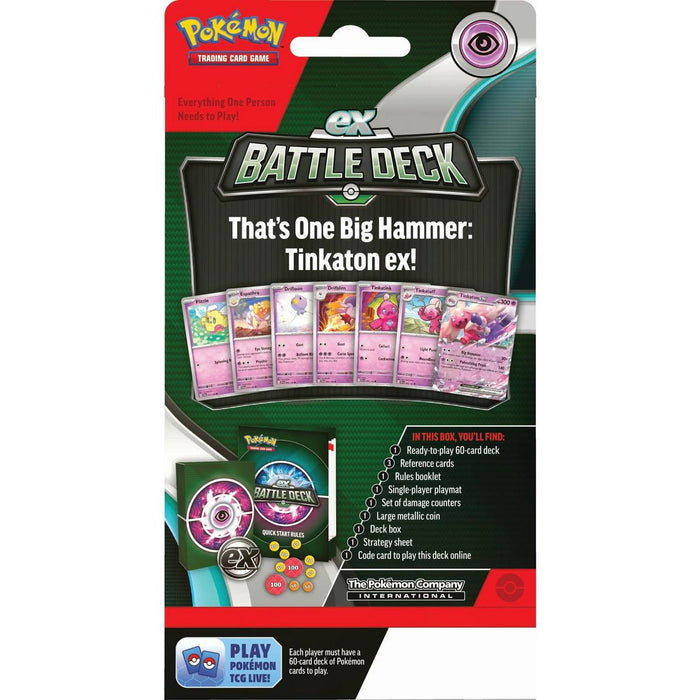 Pokemon: Ex Battle Deck - Tinkaton ex - for just $14.99! 