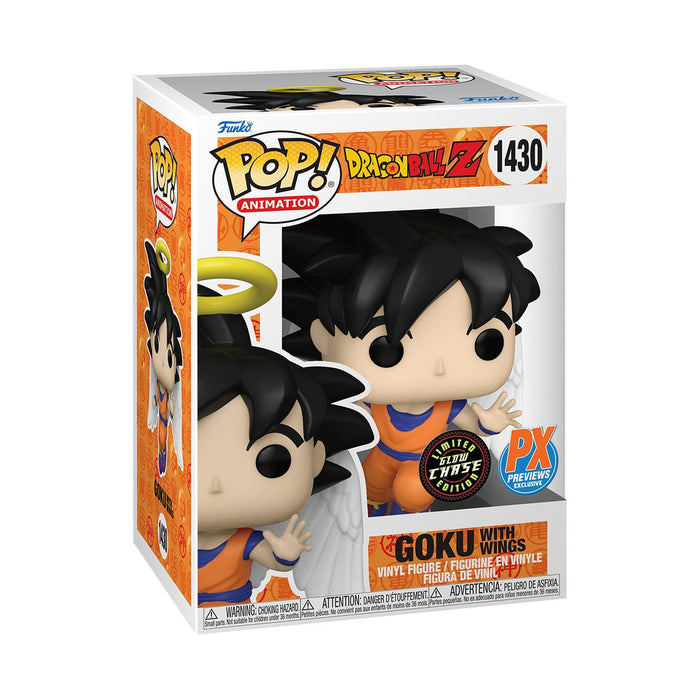 Funko POP! Dragon Ball Z - Goku with Wings Figure #1430 Preview Exclusives (PX) - for just $14.99! 